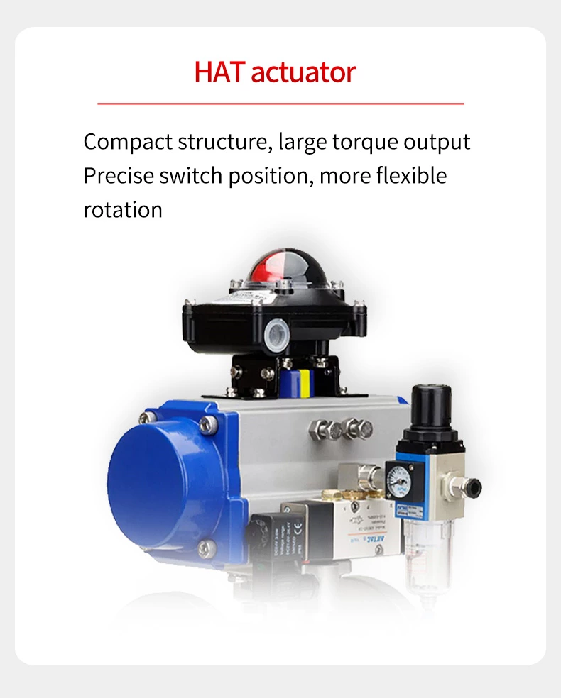 Pneumatic ball valves