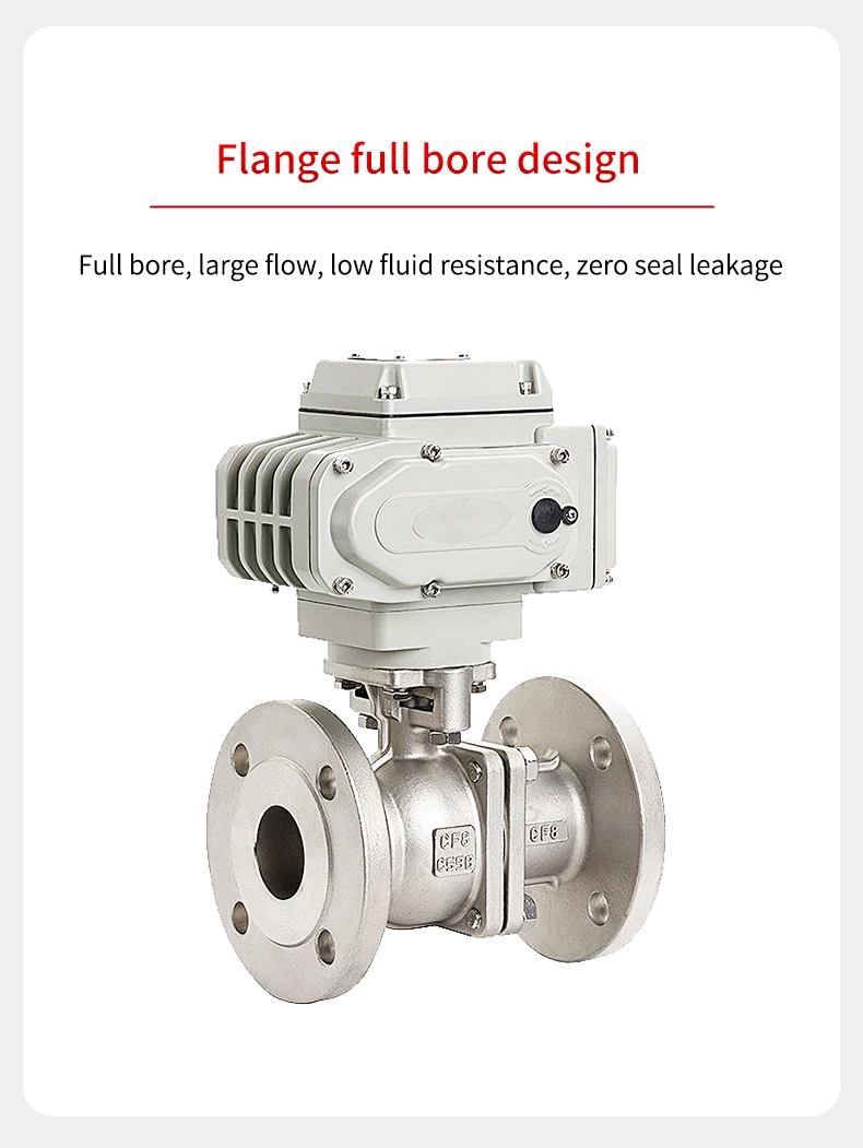 Electric O-type ball valve