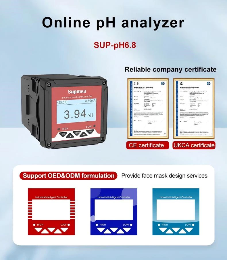 SUP-PH6.8 pH ORP meter