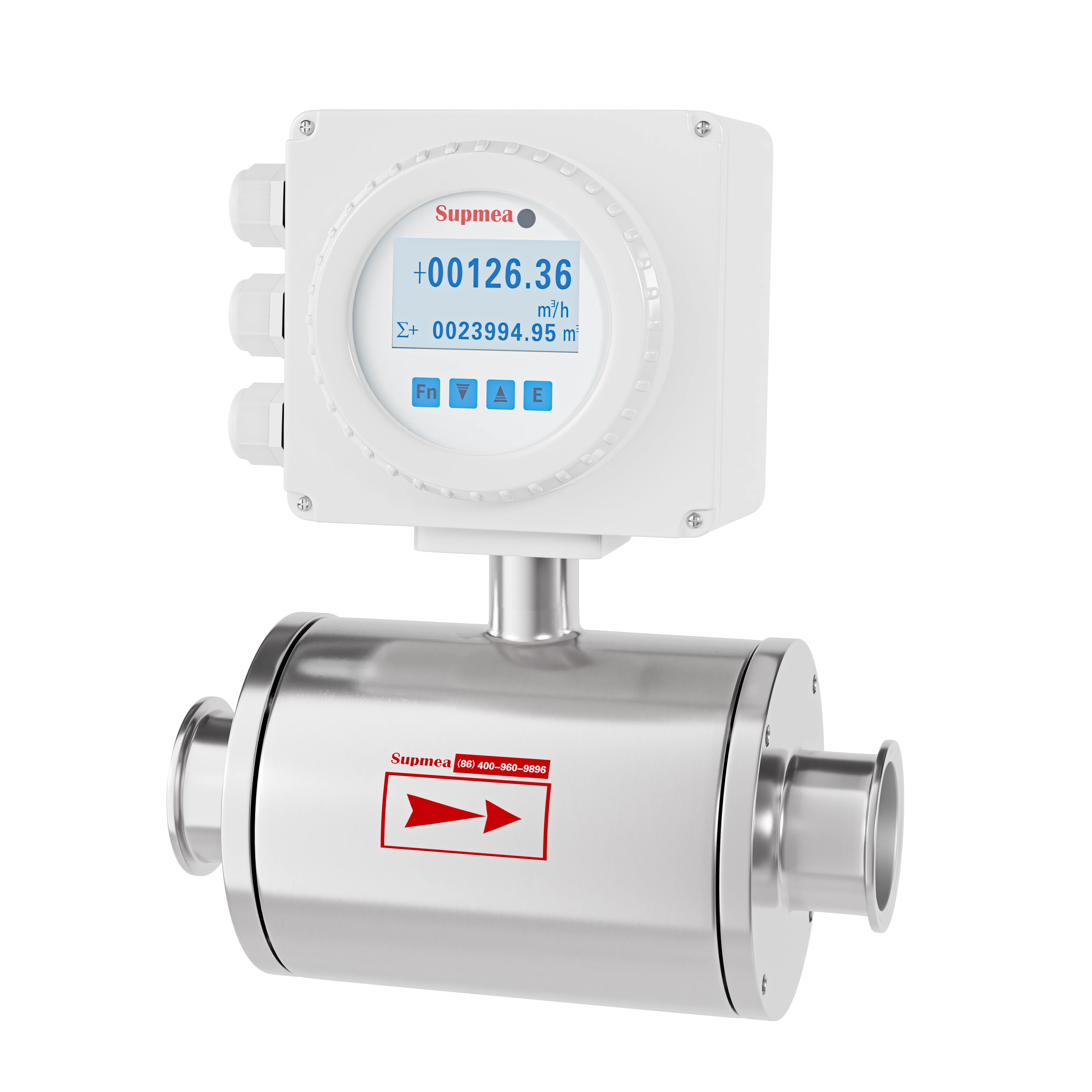 FMC240 Sanitary electromagnetic flowmeter for food processing