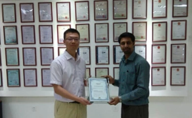 India partner visiting Supmea