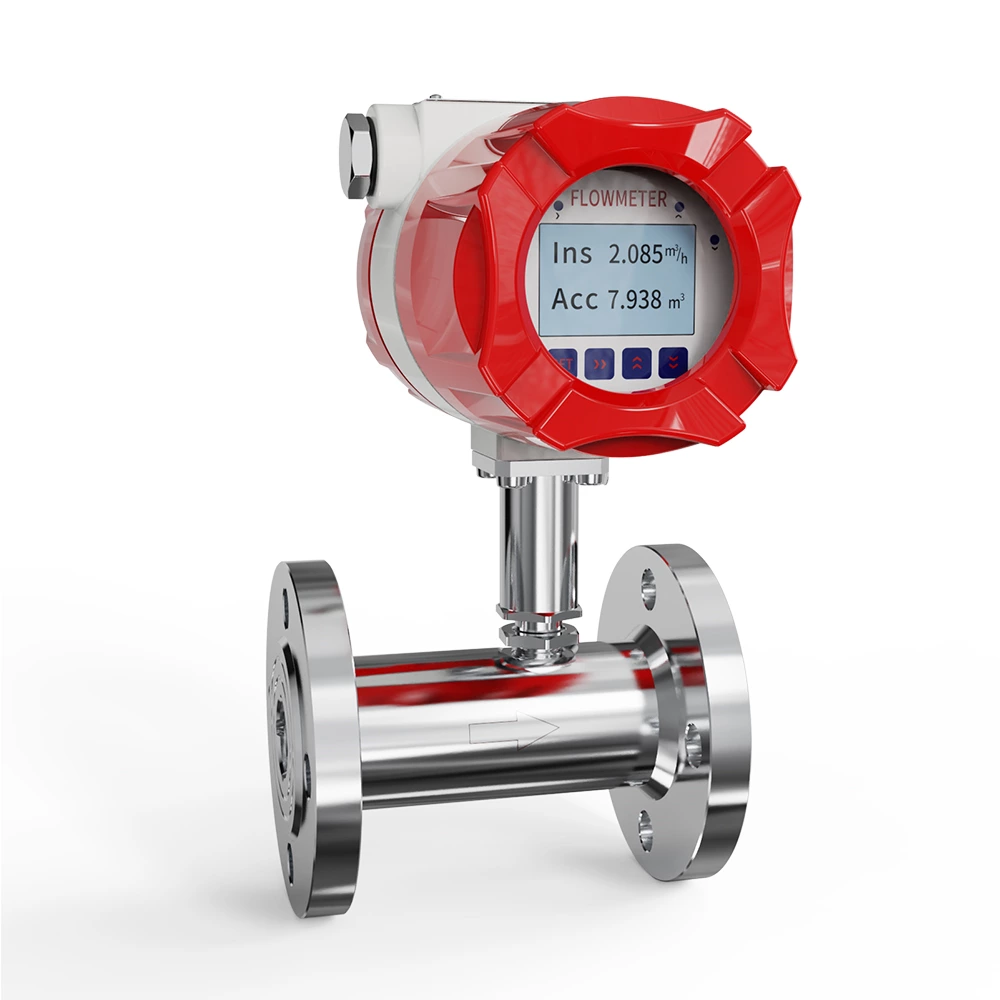 liquid turbine flowmeter