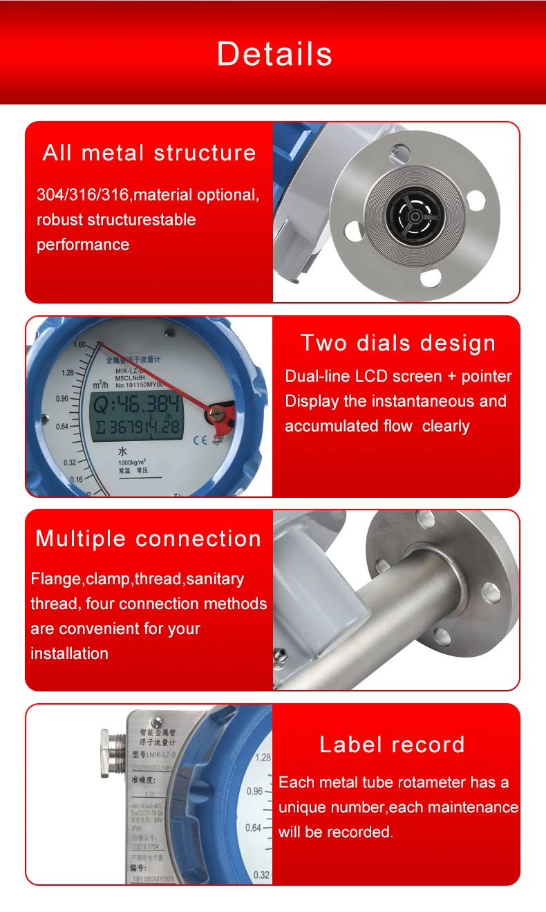 Supmea rotameter supplier