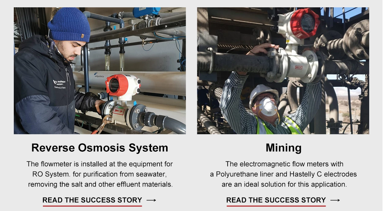 mag flowmeter application