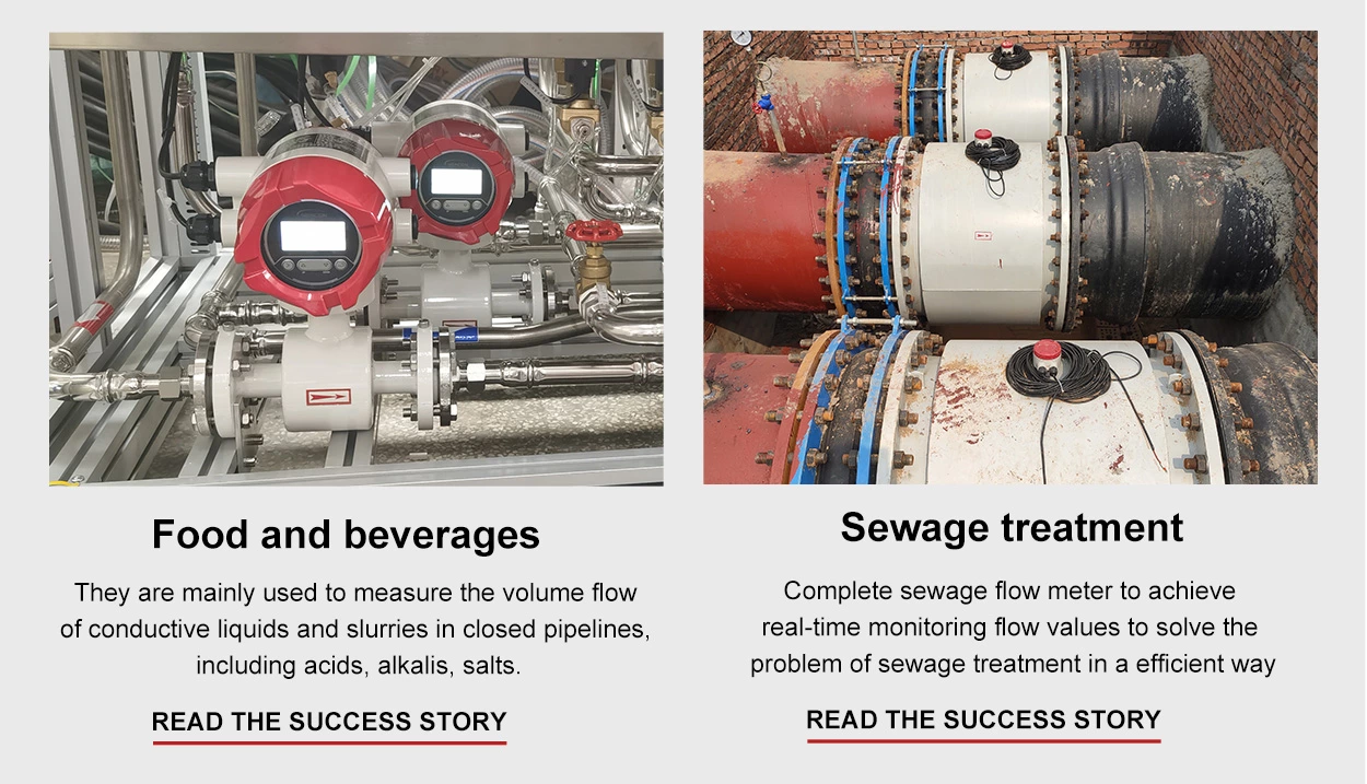 mag flowmeter application