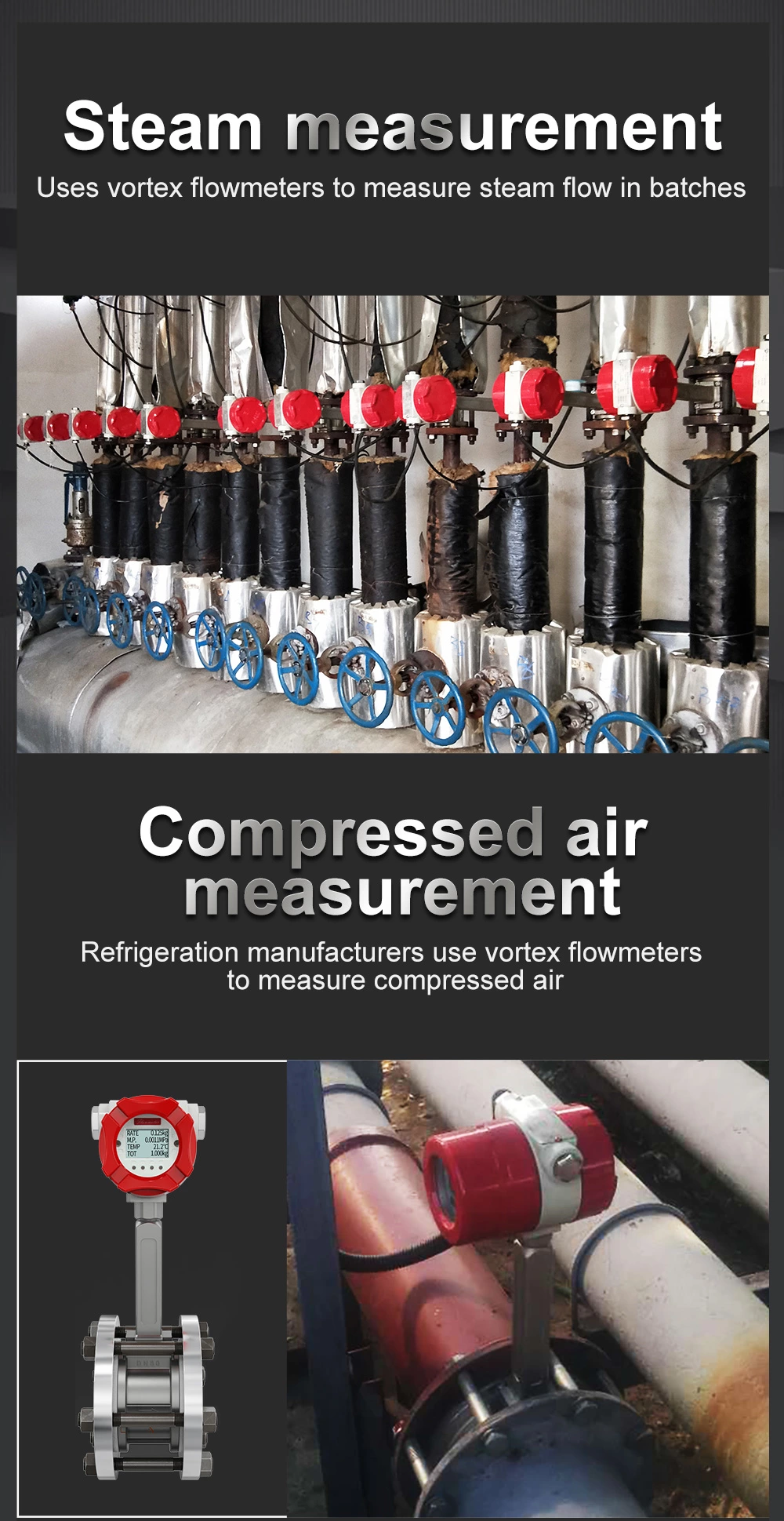 steam flowmeter