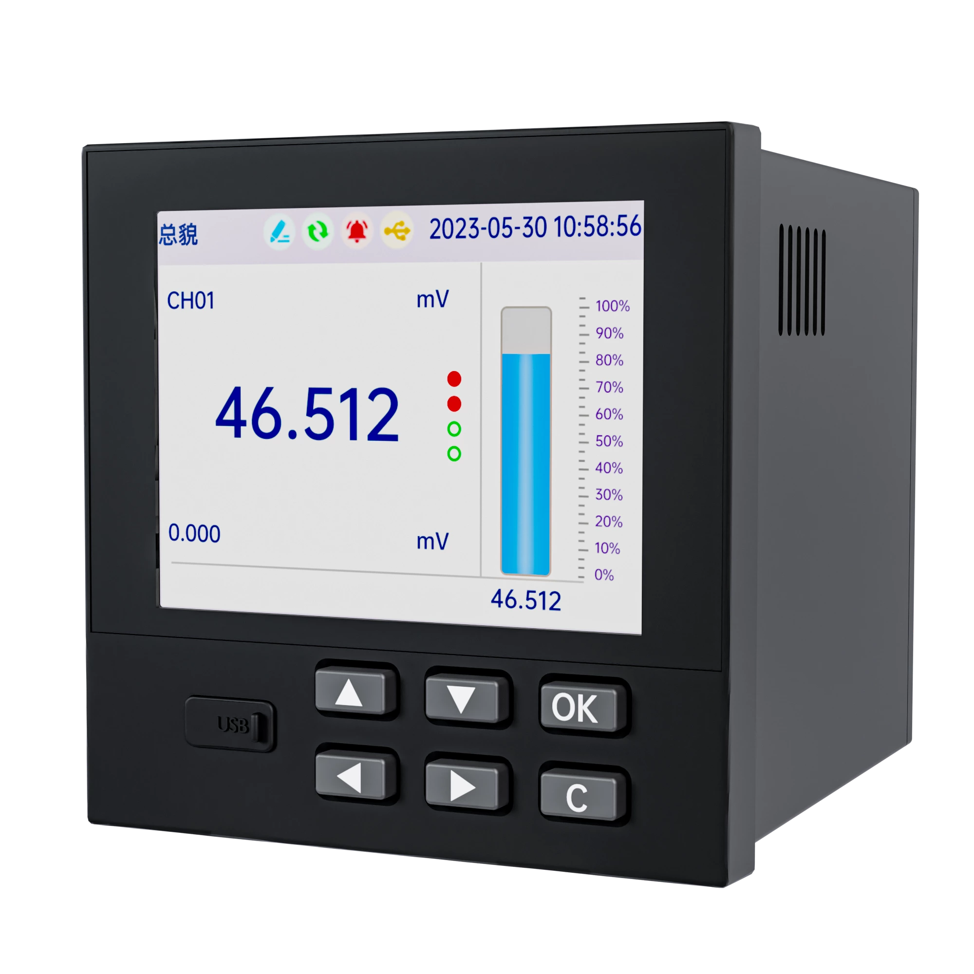 SUP-RN3000 18-channel analog signal input paperless recorder