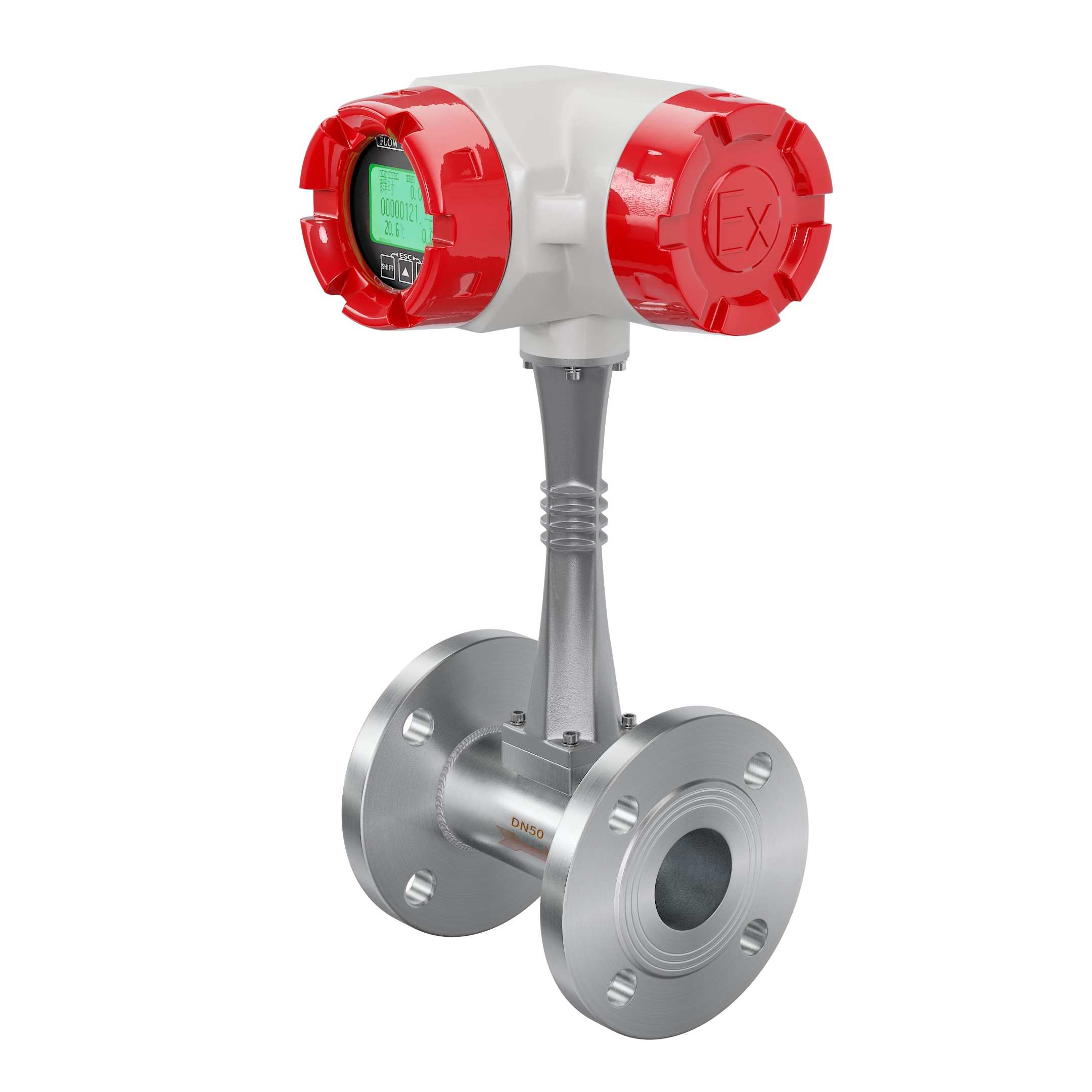 SUP-LUGB-C Intelligent anti-vibration vortex flowmeter